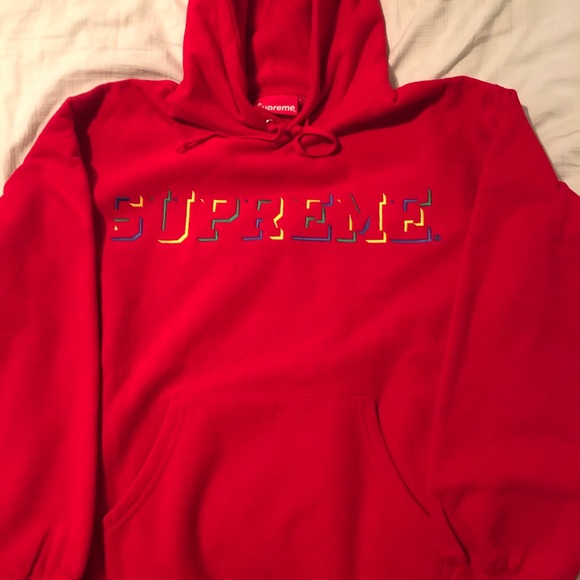 supreme shadow hooded sweatshirt